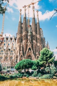Sagrada familia à visiter à Barcelone