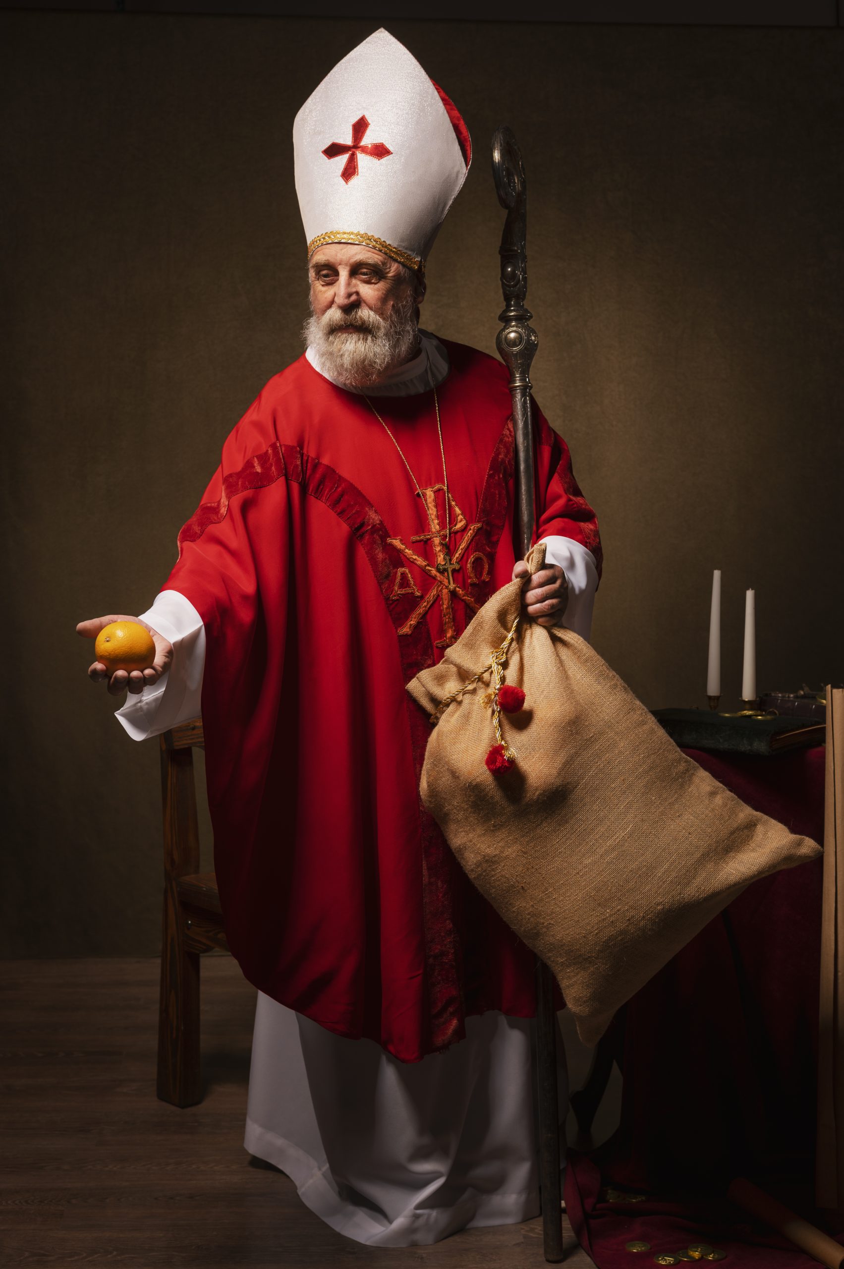 full shot st nicholas holding sack scaled